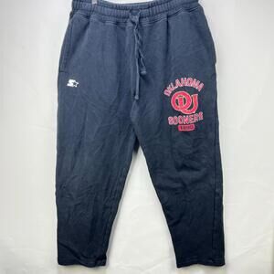 Vintage Starter Oklahoma Sooners Sweatpants Large